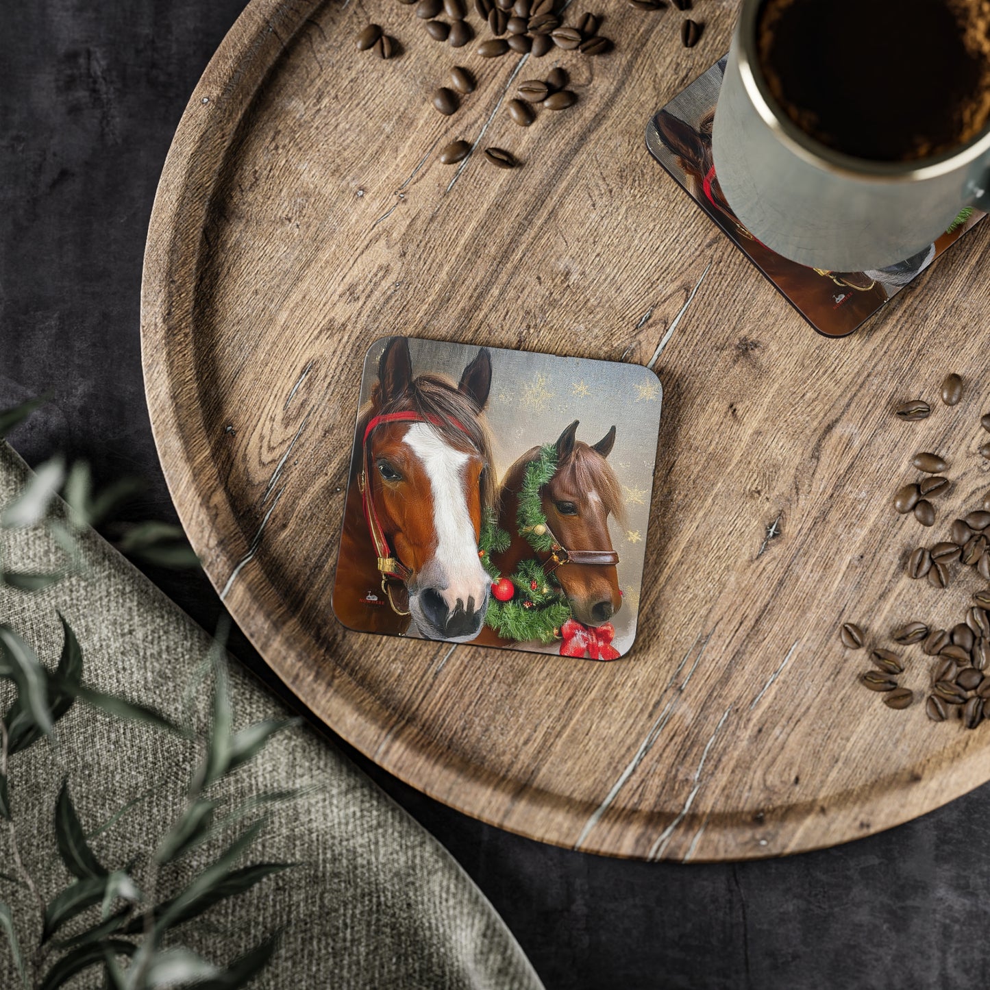 Ruby & Honey's Christmas Coasters