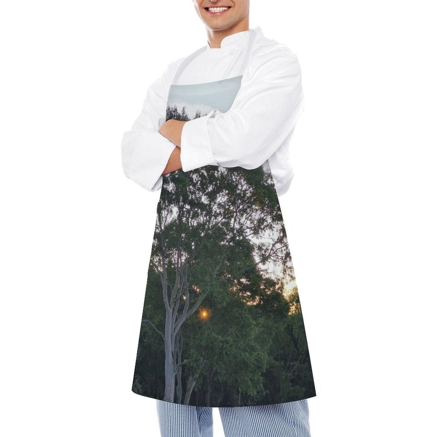 Gumtree Sunset Adult Apron with Pocket