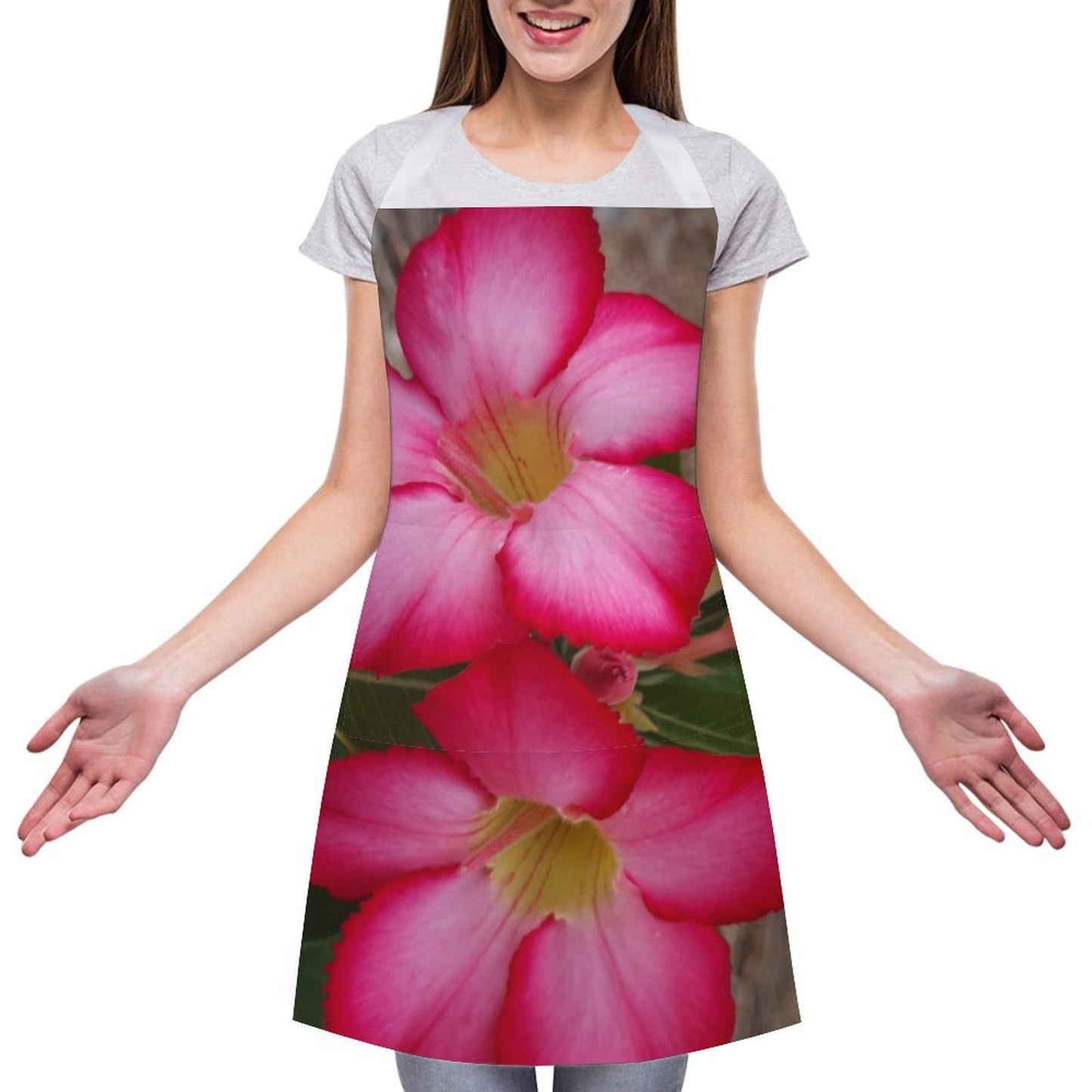 Desert Rose Adult Apron with Pocket