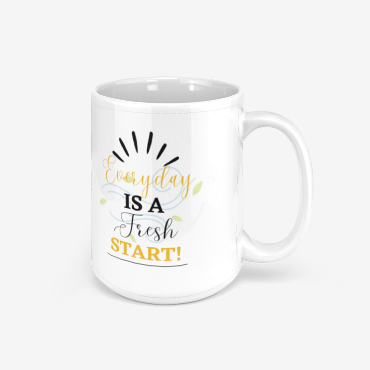 Everyday Is A Fresh Start 330ml Mug