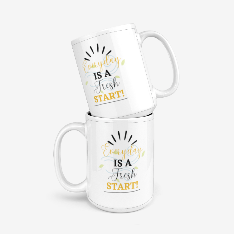 Everyday Is A Fresh Start 330ml Mug