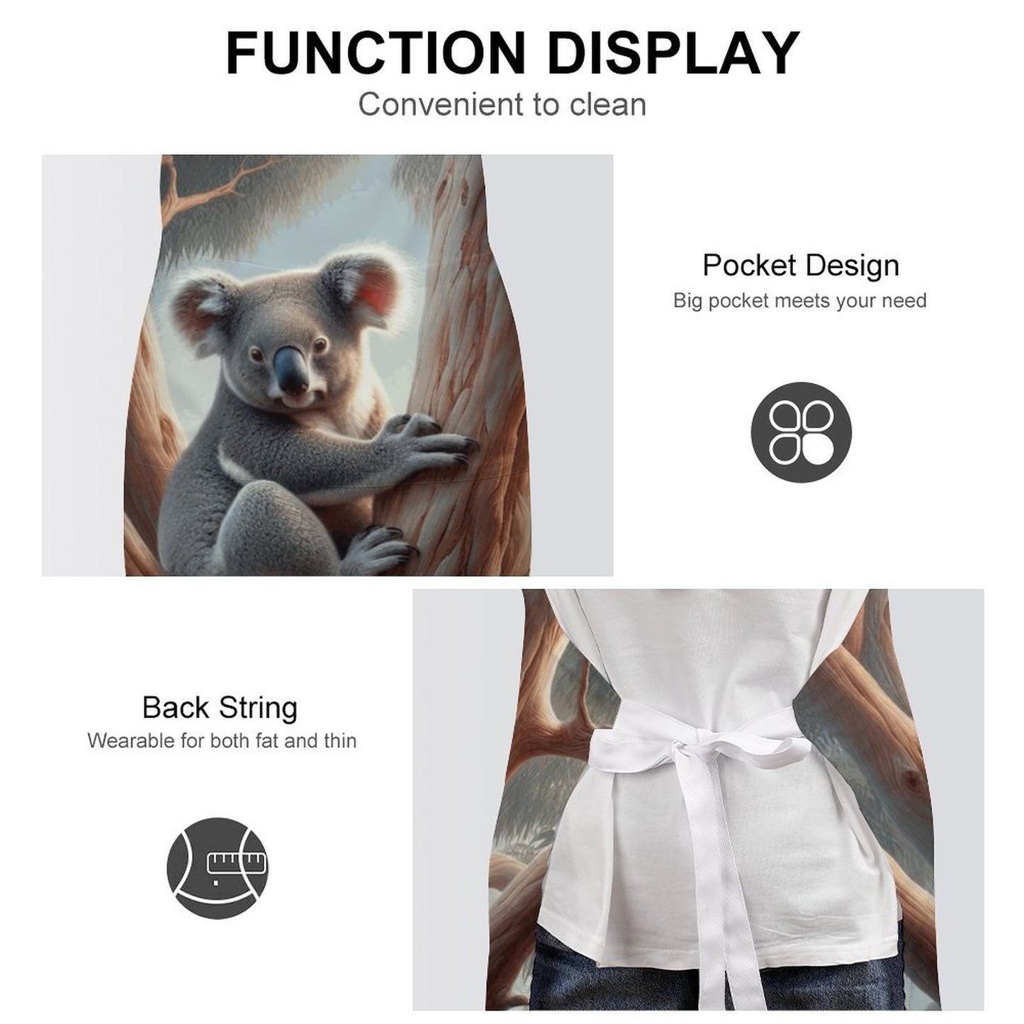 Rita Adult Apron with Pocket