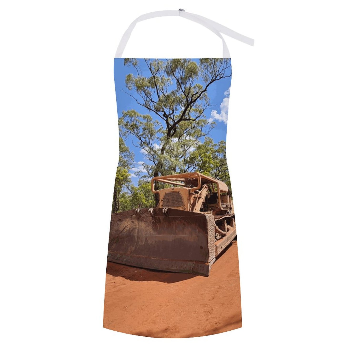 D9 Dozer Adult Apron with Pocket