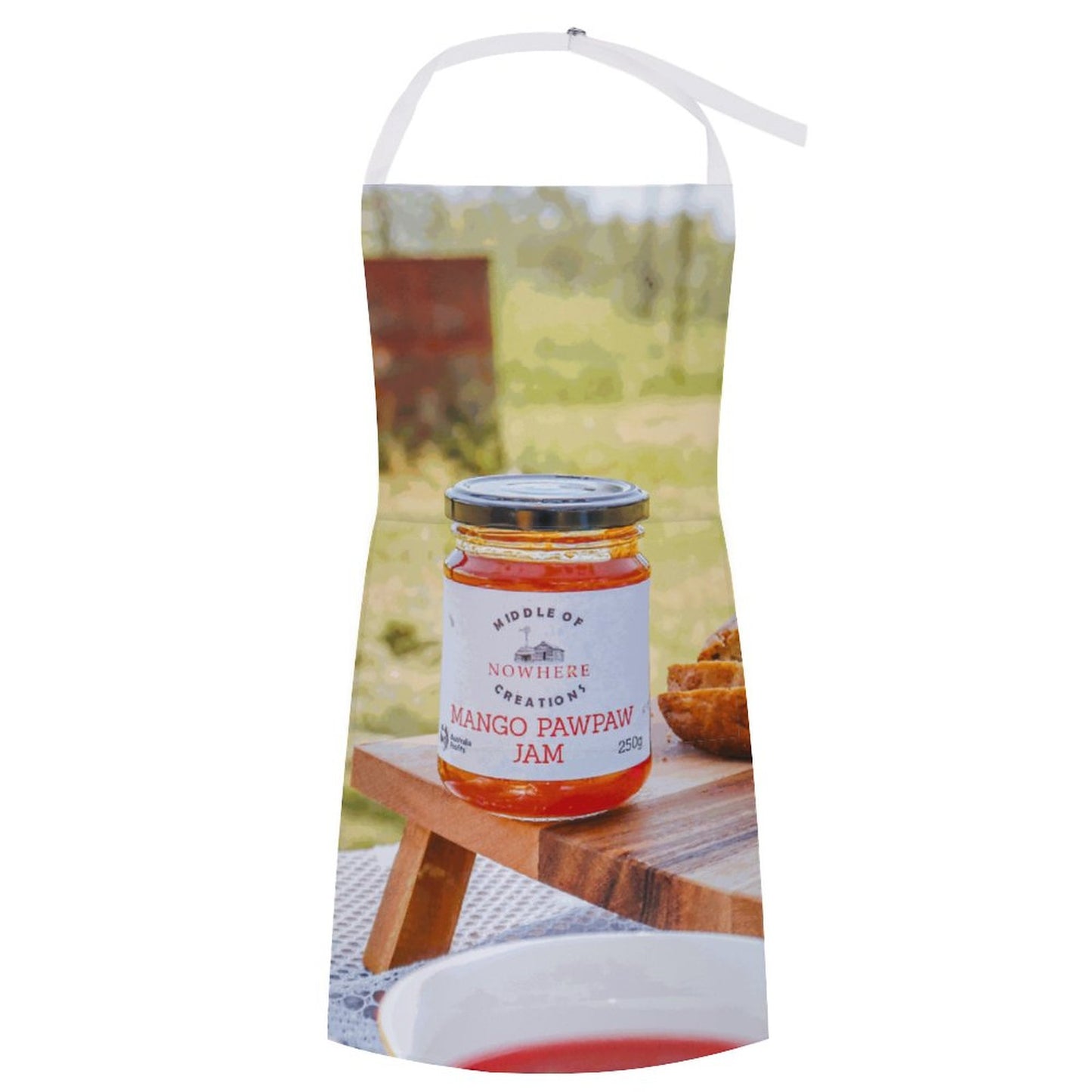 Mango Pawpaw Adult Apron with Pocket