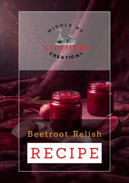 Beetroot Relish Gourmet Preserve Recipe – PDF Download