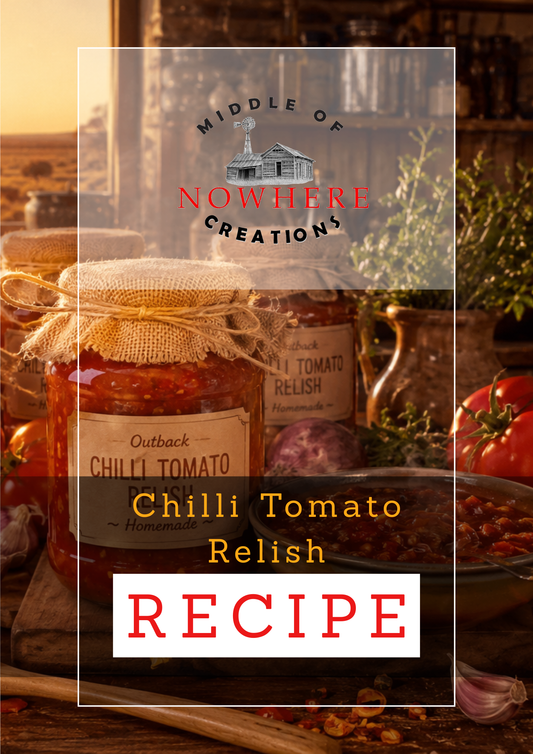 Chilli Tomato Relish Gourmet Preserve Recipe – PDF Download