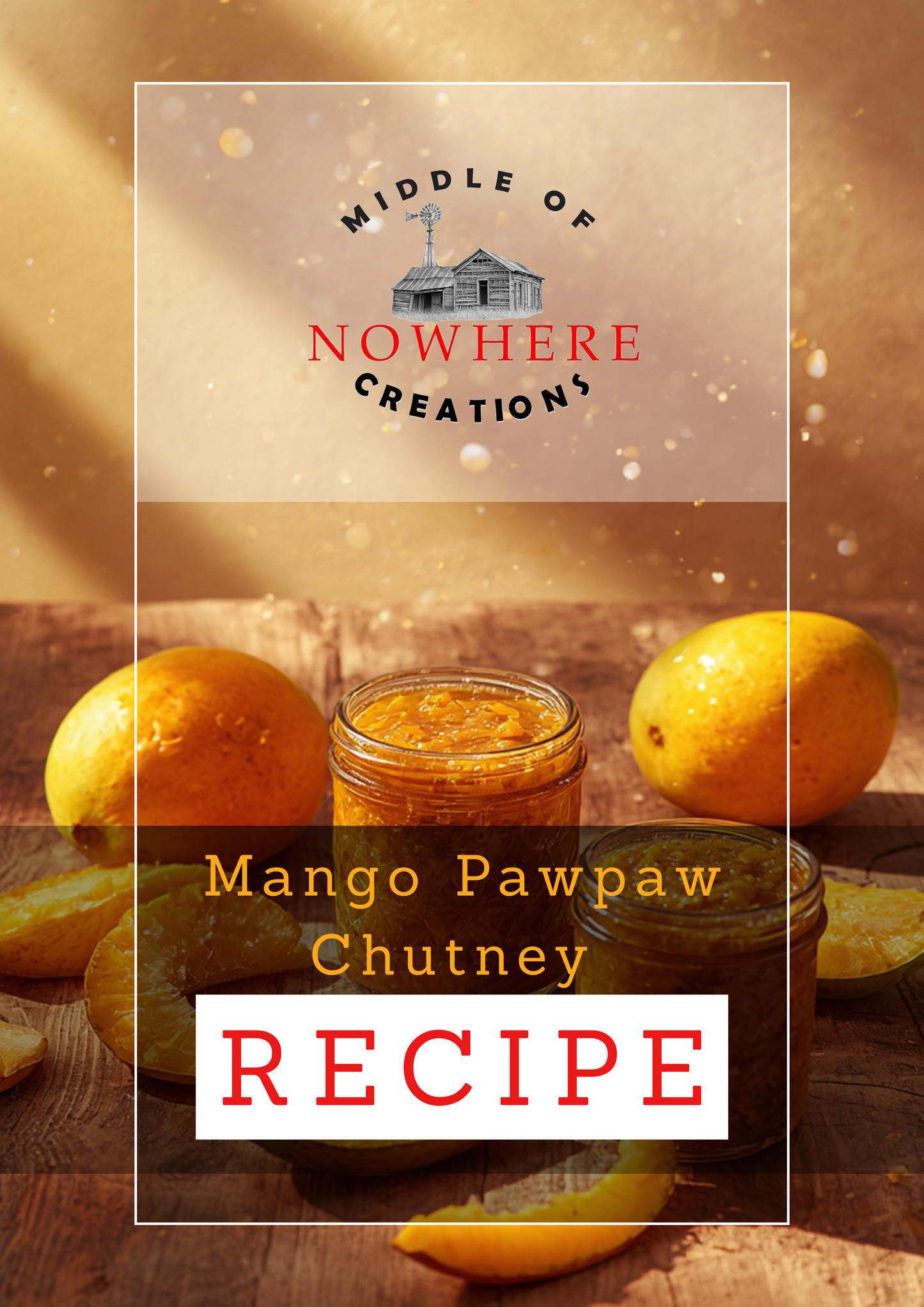 Mango Pawpaw Chutney Gourmet Preserve Recipe – PDF Download