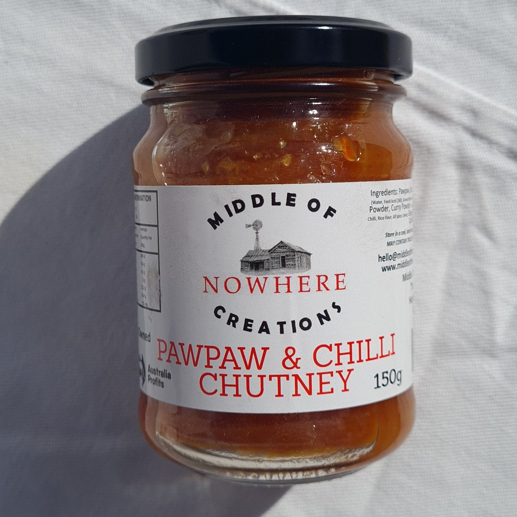 Pawpaw Chilli Chutney 150g