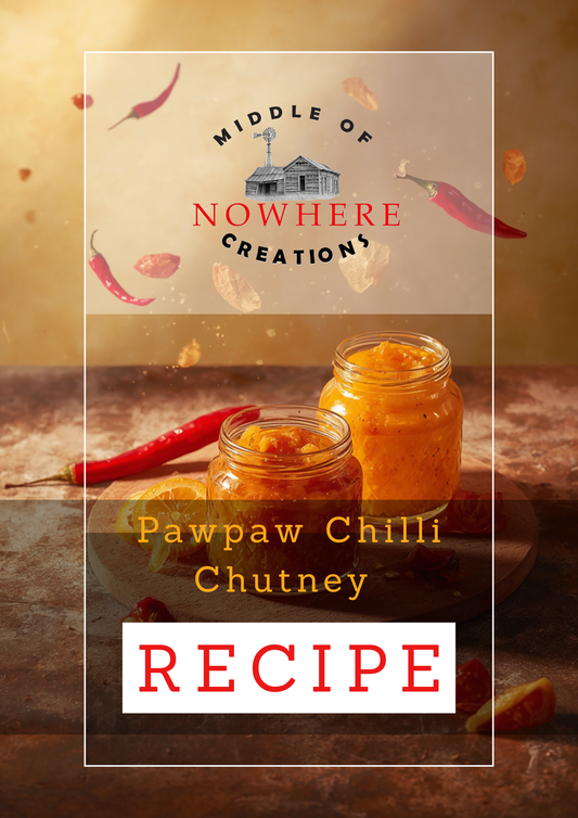 Pawpaw Chilli Chutney Gourmet Preserve Recipe – PDF Download