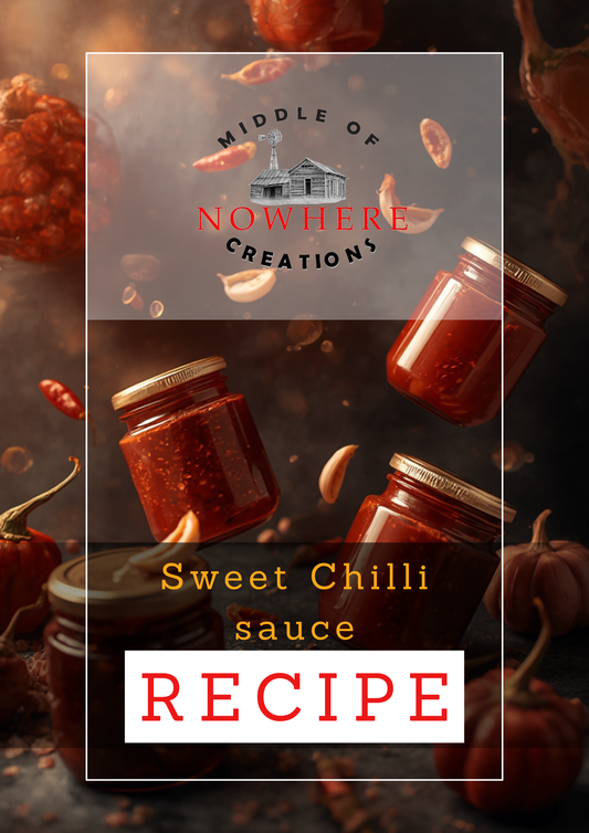 Sweet Chilli Sauce Gourmet Preserve Recipe – PDF Download