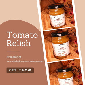 Tomato Relish Gourmet Preserve Recipe – PDF Download