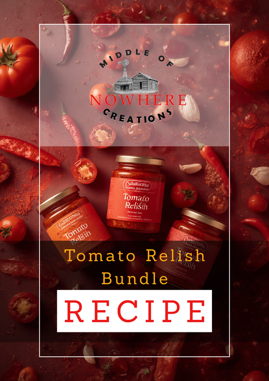 Tomato Relish Bundle Gourmet Preserve Recipes x 3 – PDF Download