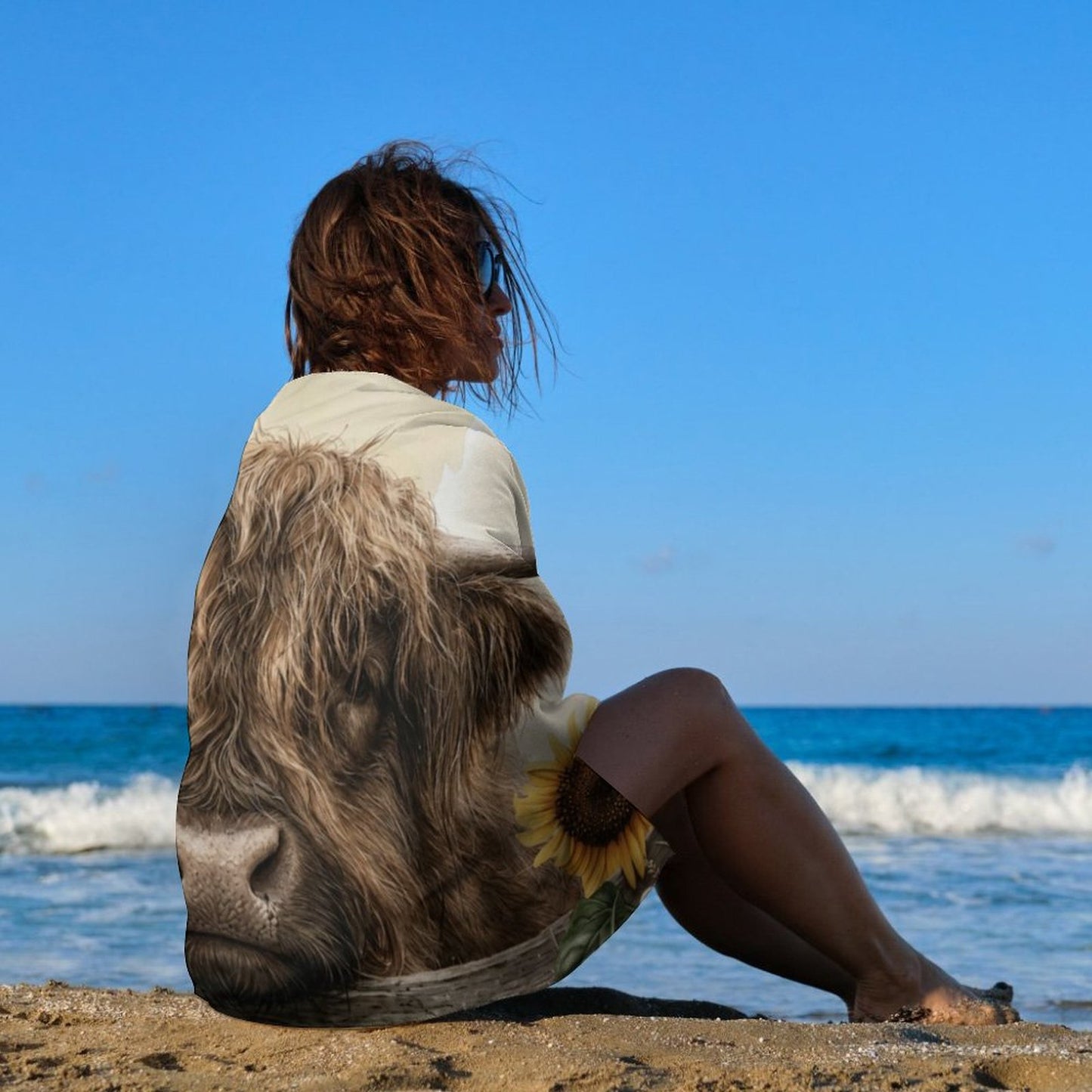 Brandy Beach Towel for Adults