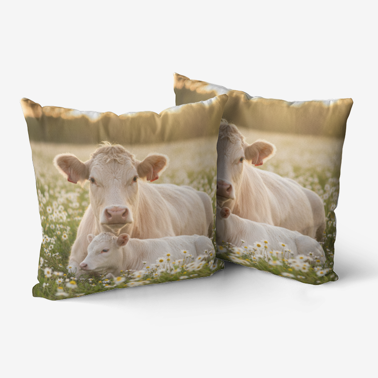 Alice Premium Hypoallergenic Throw Pillow