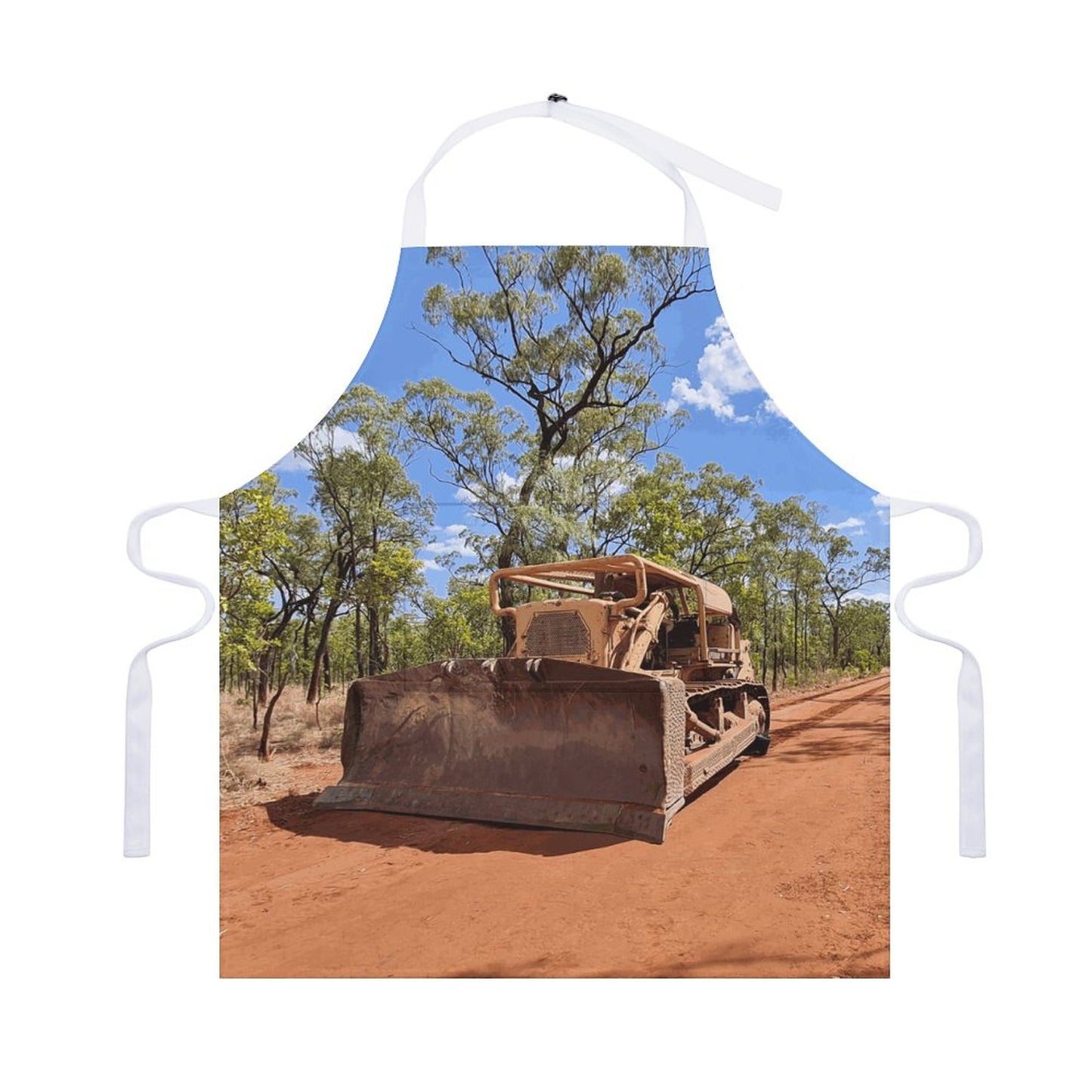 D9 Dozer Adult Apron with Pocket
