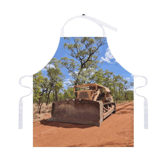 D9 Dozer Adult Apron with Pocket