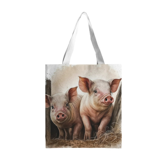 Remi Natural Canvas Tote Bags