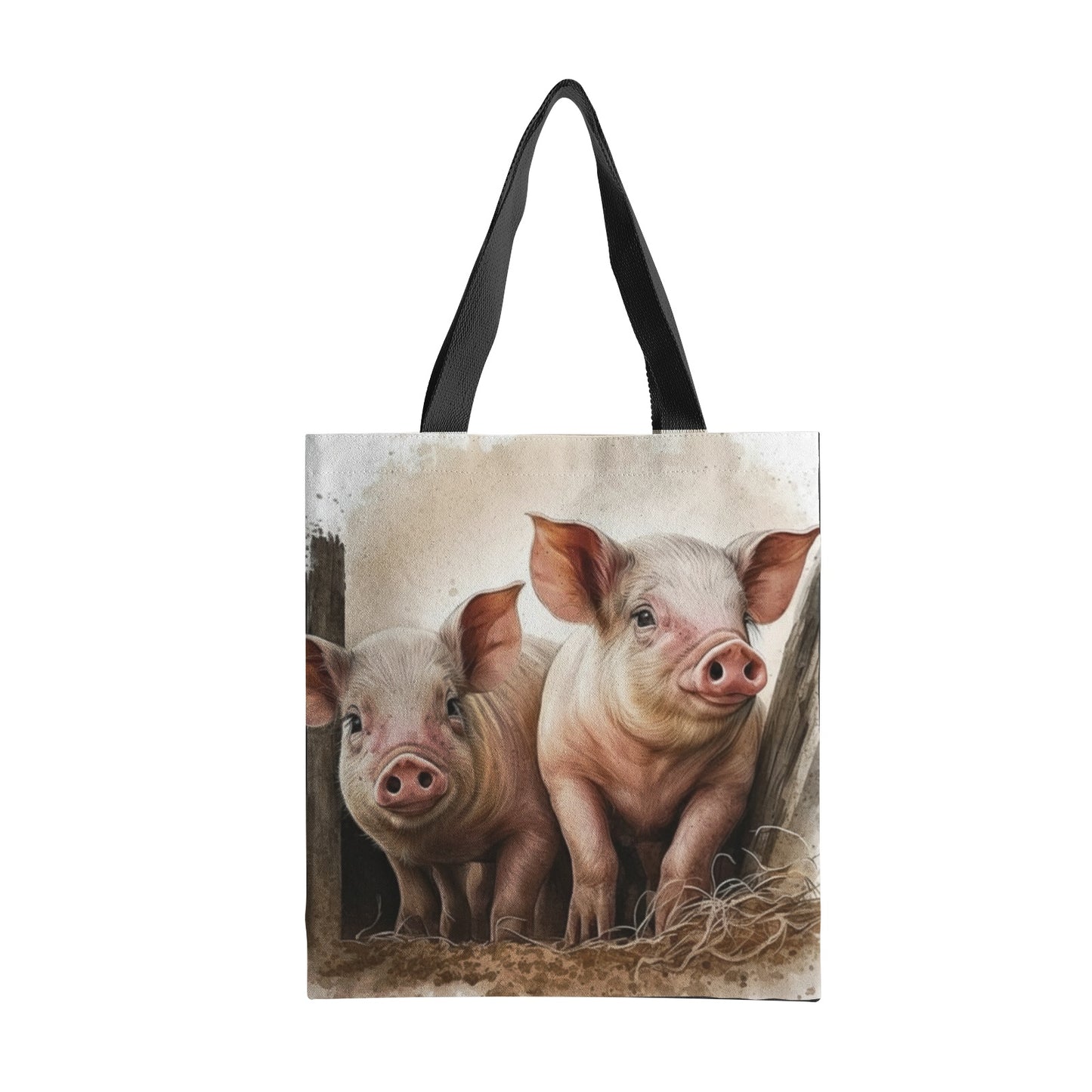 Remi Natural Canvas Tote Bags