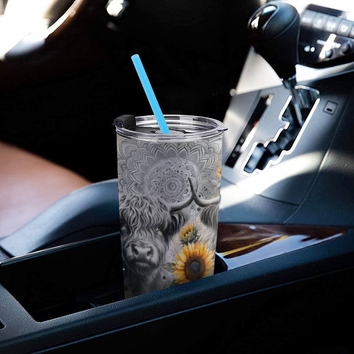Goldie Car Travel Coffee Mug with Lid