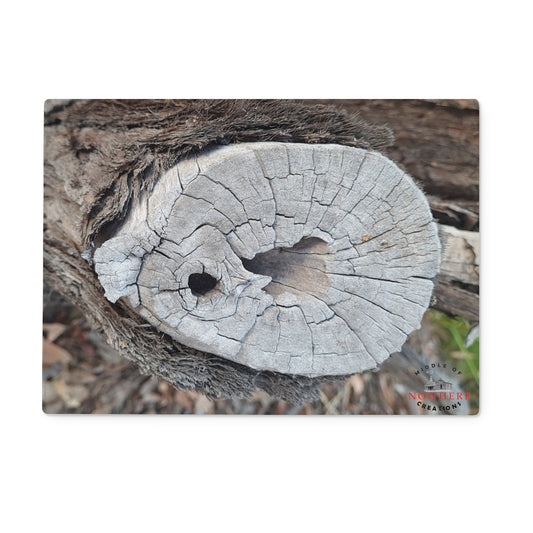 Rustic Timber Glass Chopping Board