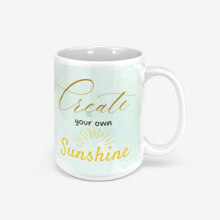 Create Your Own Sunshine 330ml Mug