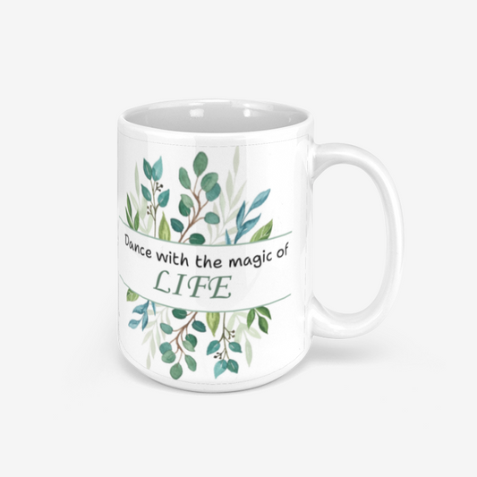 Dance With The Magic Of Life Ceramic Mug 330ml