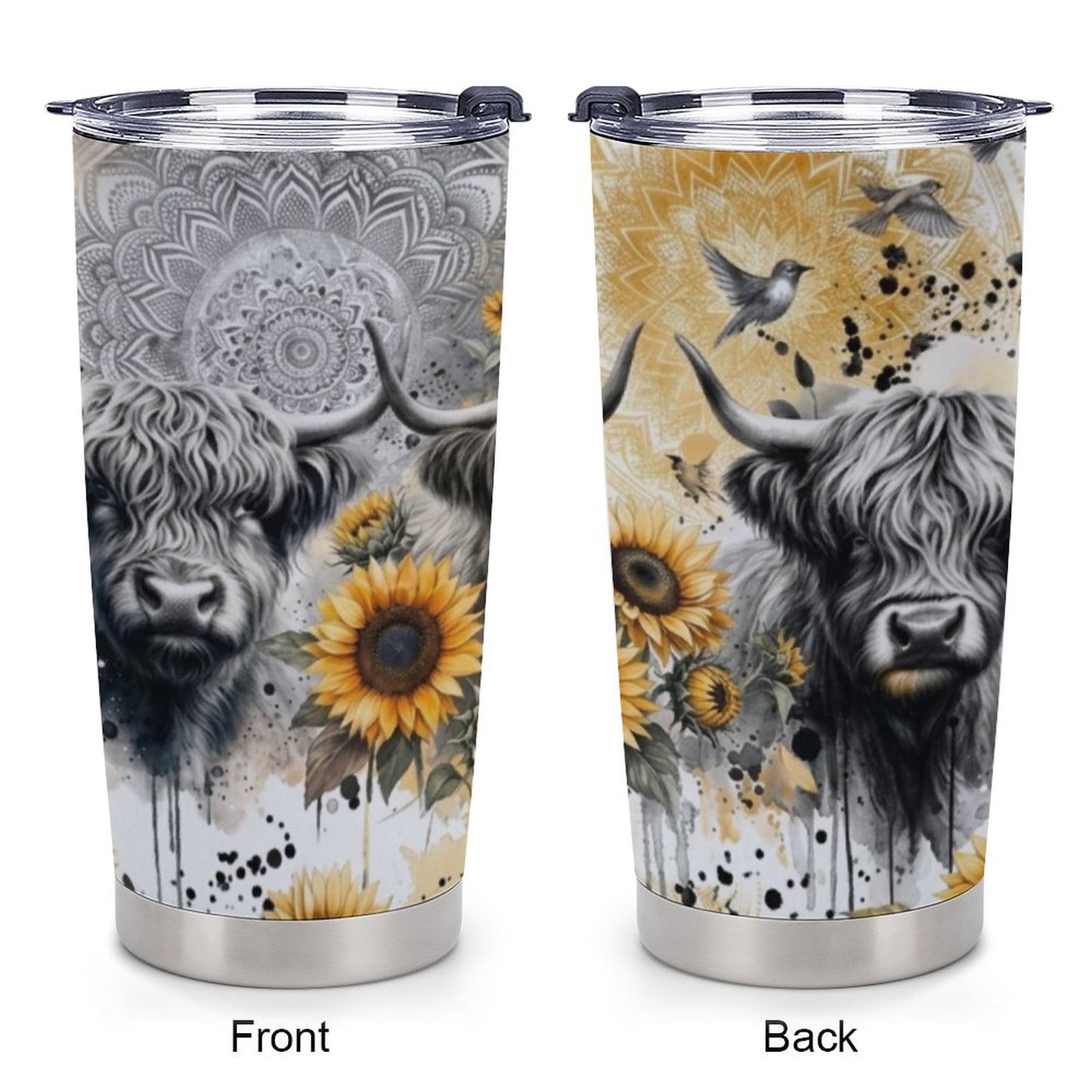 Goldie Car Travel Coffee Mug with Lid