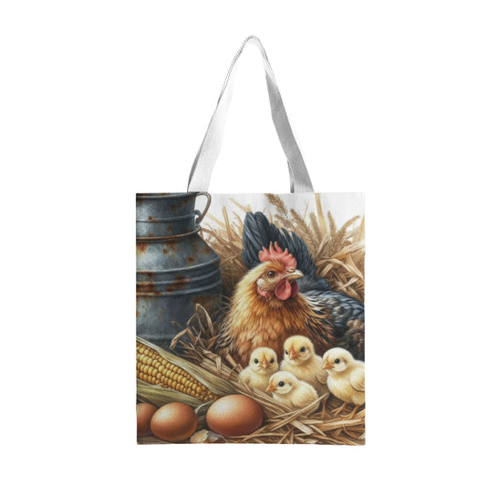 Martha Natural Canvas Tote Bags