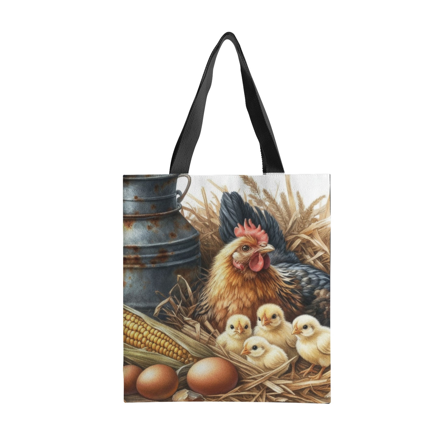 Martha Natural Canvas Tote Bags