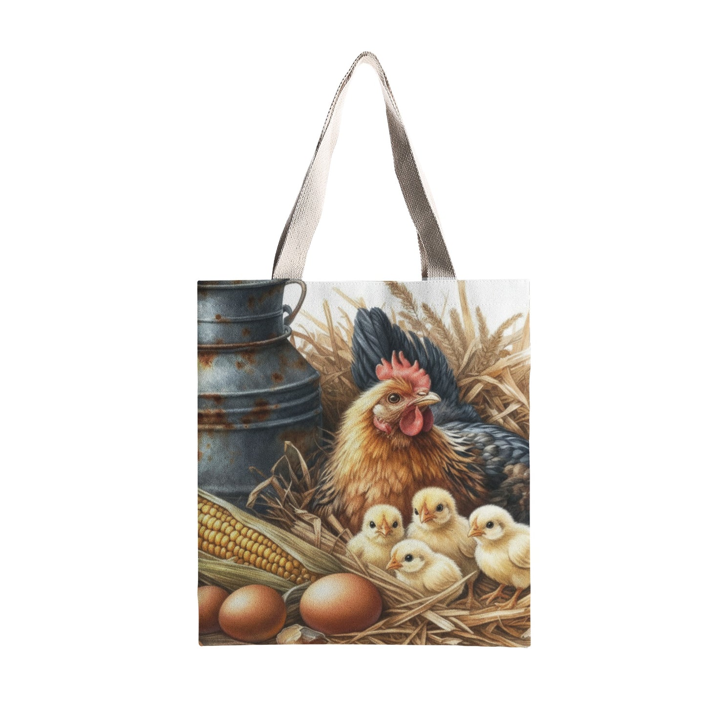 Martha Natural Canvas Tote Bags