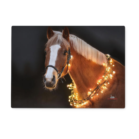 Phoebe's Christmas Glass Chopping Board