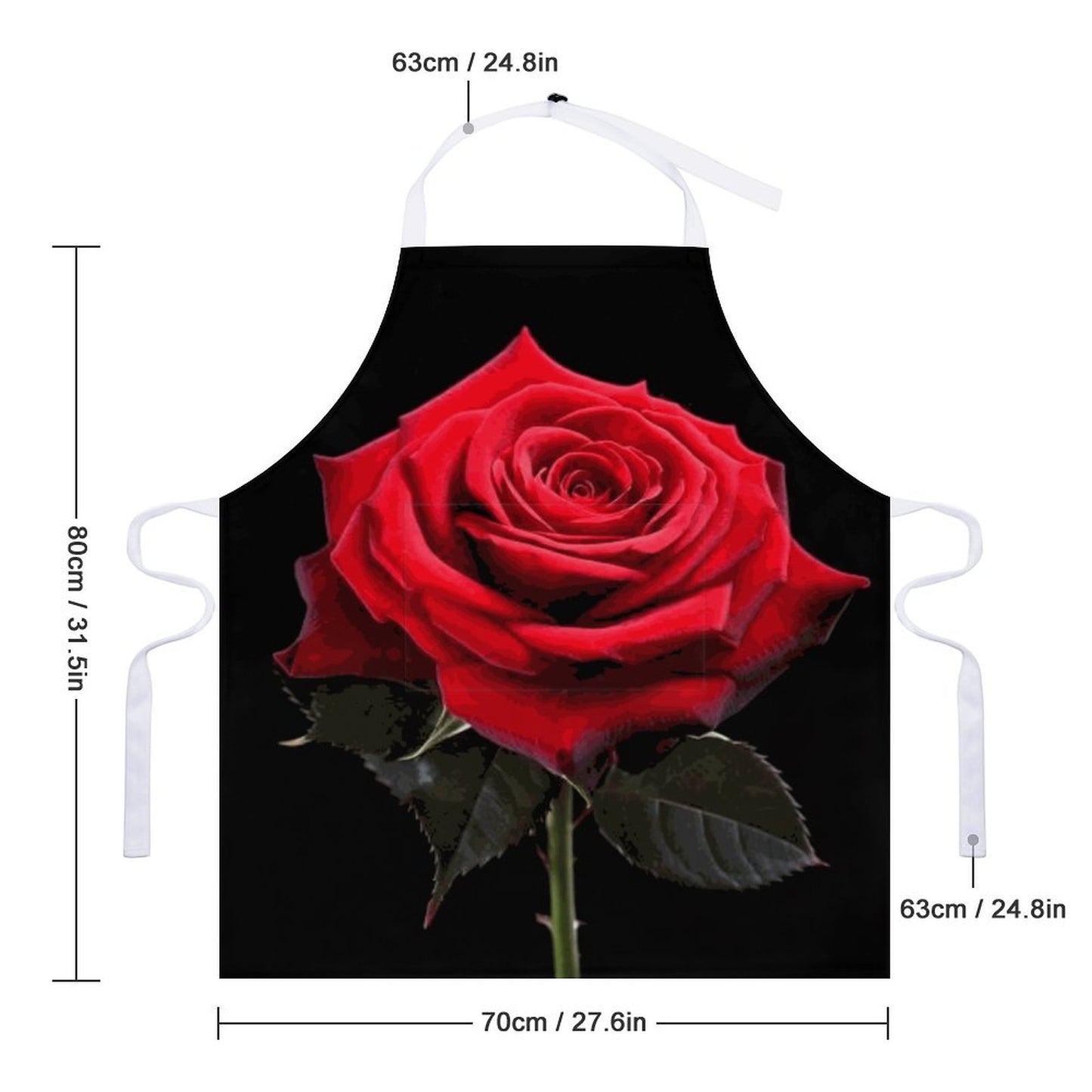Evie Adult Apron with Pocket