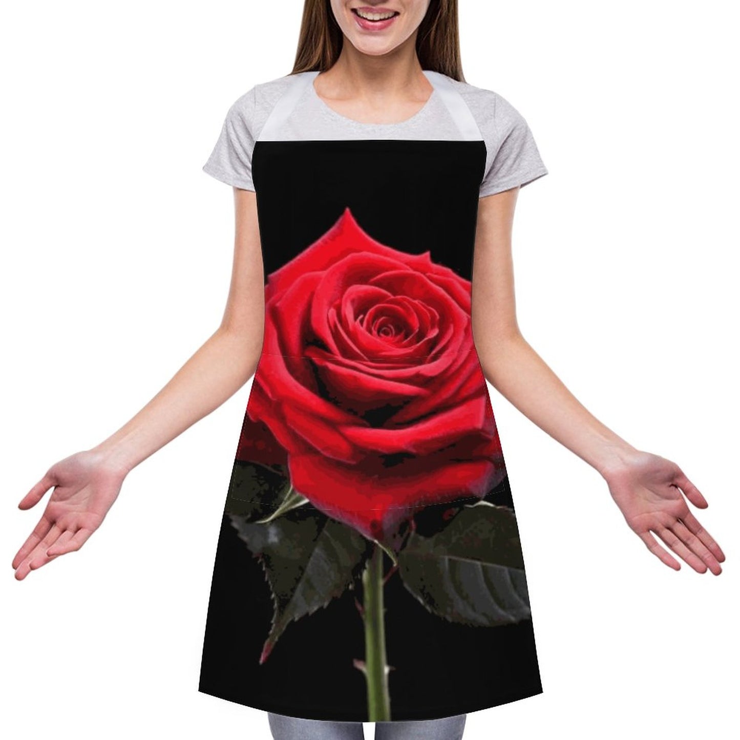 Evie Adult Apron with Pocket