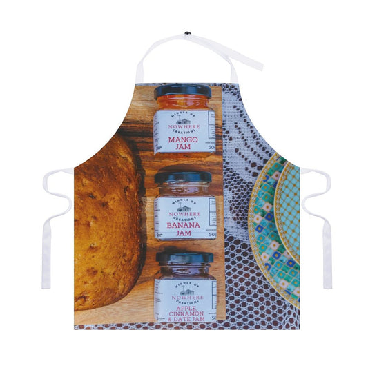 Gourmet Jam Trio Adult Apron with Pocket