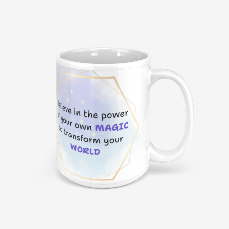 Believe In The Power Of Your Own Magic Ceramic Mug 330ml