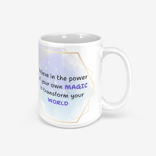 Believe In The Power Of Your Own Magic Ceramic Mug 330ml