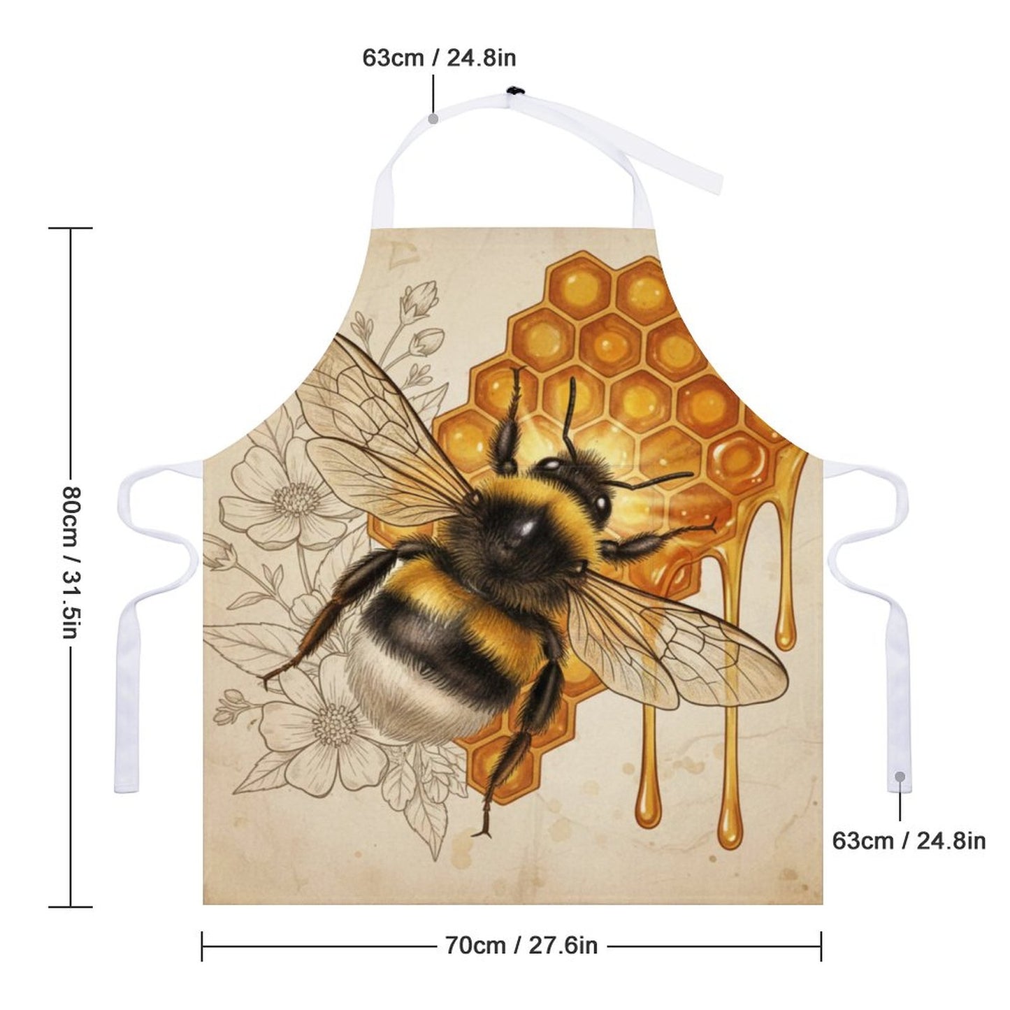 Maria Adult Apron with Pocket