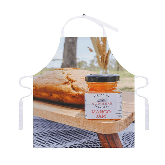 Fresh Bread and Jam Adult Apron with Pocket