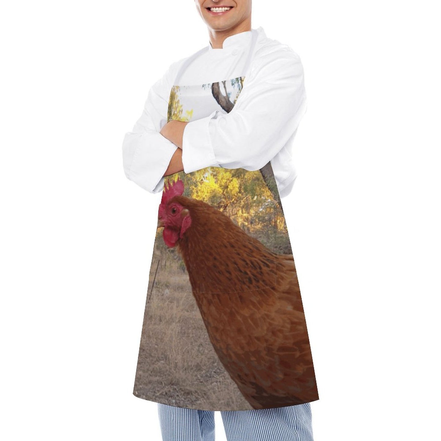 Chooking You Out Adult Apron with Pocket