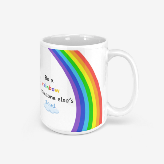 Be A Rainbow Ceramic Mug 330ml