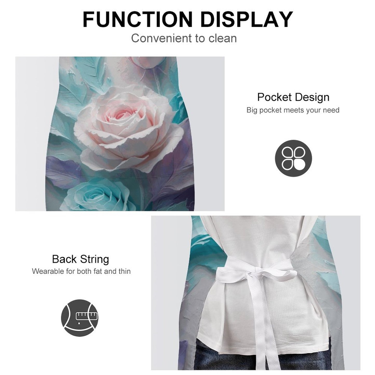 Sienna Adult Apron with Pocket