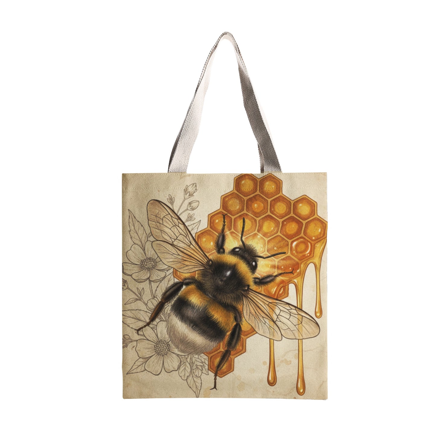 Maria Natural Canvas Tote Bags