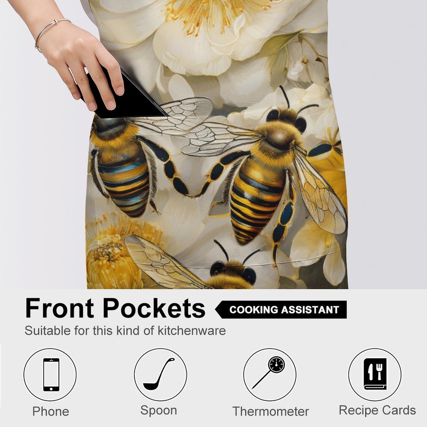 Delilah Adult Apron with Pocket