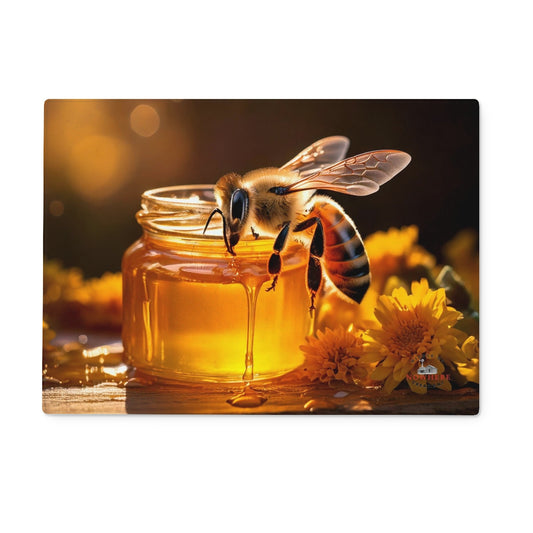 Bella Bee Glass Chopping Board