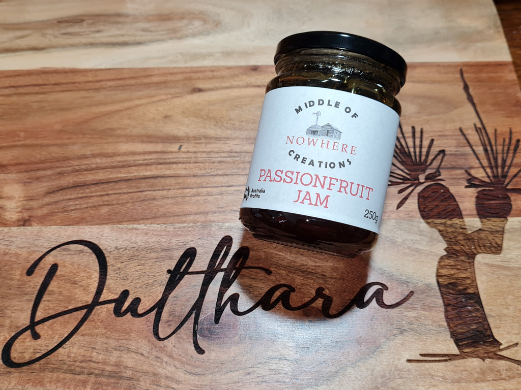 Passionfruit Jam 250g - Middle Of Nowhere Creations