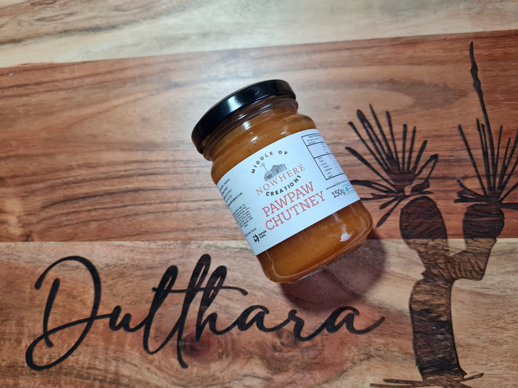 Pawpaw Chutney 150g - Middle Of Nowhere Creations
