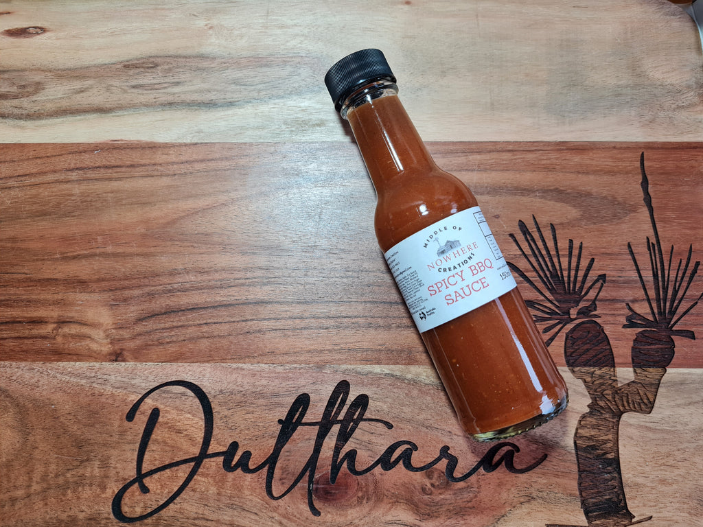 Spicy BBQ Sauce 150ml - Middle Of Nowhere Creations