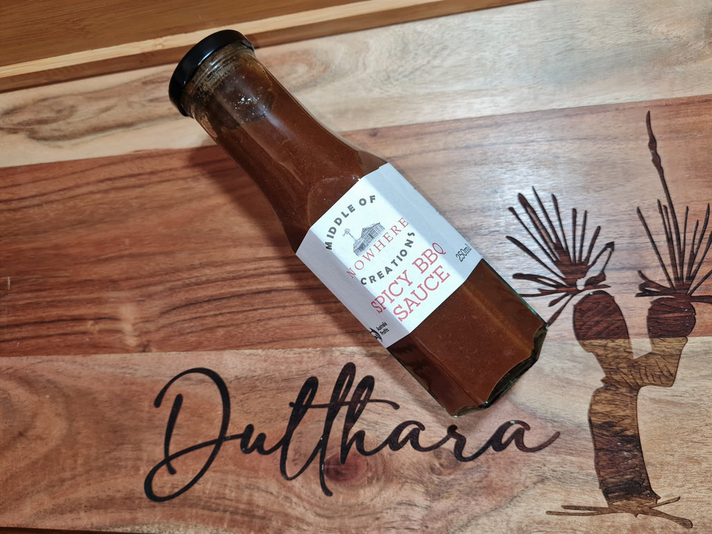 Spicy BBQ Sauce 250ml - Middle Of Nowhere Creations