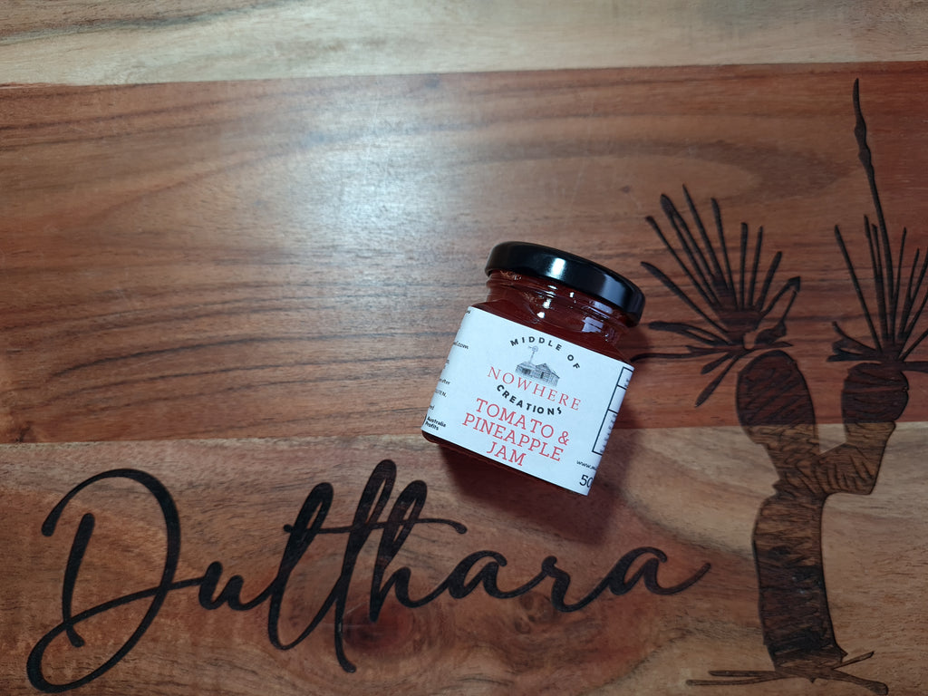 Tomato and Pineapple Jam 50g - Middle Of Nowhere Creations