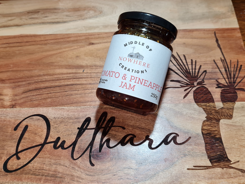 Tomato and Pineapple Jam 250g - Middle Of Nowhere Creations